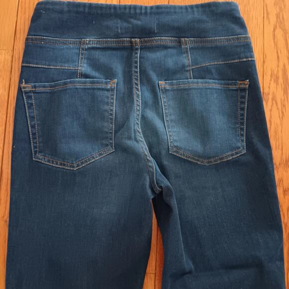 We The Free Lilibet Jeans Blue Stretch Cotton Blend Denim Flared XS - Picture 9 of 11